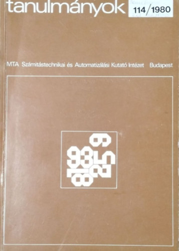 Demetrovics János: Relációs adatmodell logikai és strukturális vizsgálata