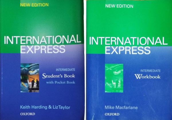 Keith Harding - Liz Taylor - Mike Macfarlane: International Express - Intermediate Student's Book + Workbook (2 kötet)
