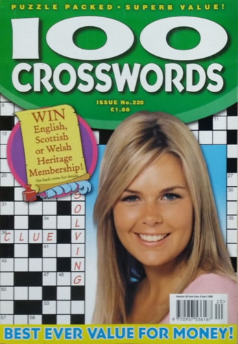 : 100 Crosswords - Issue No. 220