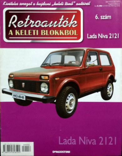 Joanna Dowgiatto-Tyszka (szerk.): Retroautók a keleti blokkból 6. - Lada Niva 2121