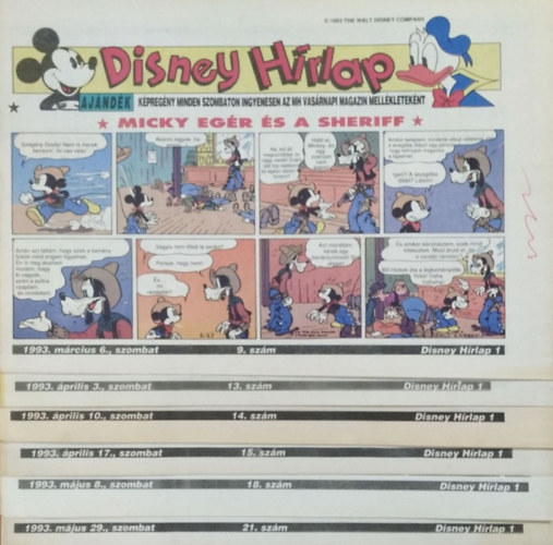 : Disney Hírlap - 6 szórványszám (1993)