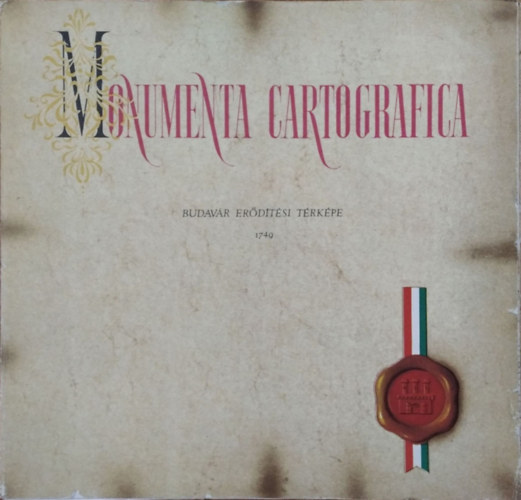 Csendes László: Budavár erődítési térképe, 1749 (Monumenta Cartografica)
