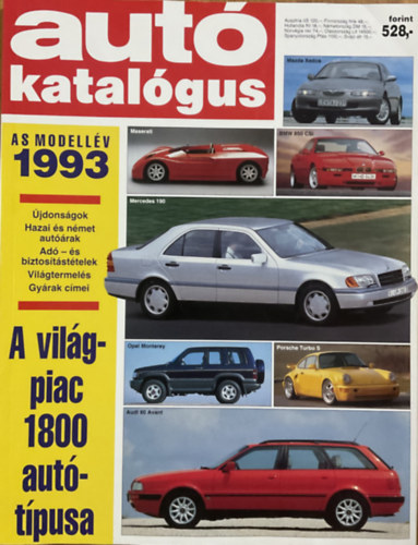 : Autókatalógus (AS modellév 1993)