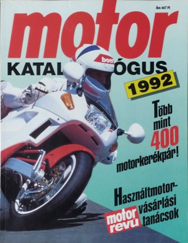 Petró Lajos (szerk.): Motorkatalógus 1992
