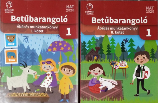 Bartha Jánosné - Fukkné Fukász Enikő - Szalay Mária: Betűbarangoló munkatankönyv 1. I-II.