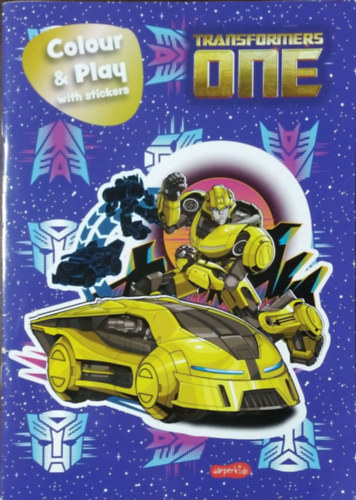 : Transformers One - Colour & Play with Stickers