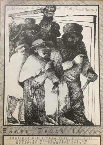 D. Udvary Ildikó (szerk.): Engel Tevan István grafikus kiállítása 1986. VIII. 8-31.