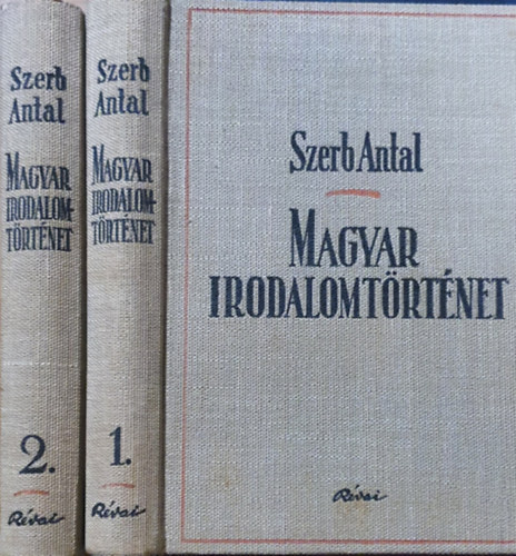 Szerb Antal: Magyar irodalomtörténet I-II.