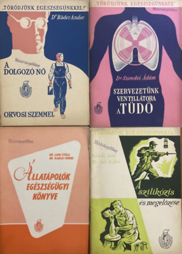 : Egészségügyi felvilágosító könyvcsomag (10 kötet) mutatványpéldányok