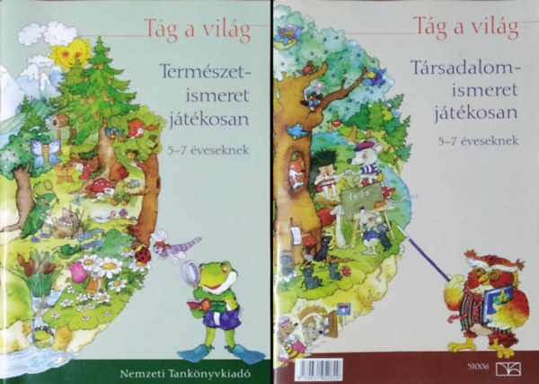 Háriné Budaházi Márta–Hernádi Zsuzsa: Tág a világ - Társadalom- és természetismeret játékosan - NT-51006