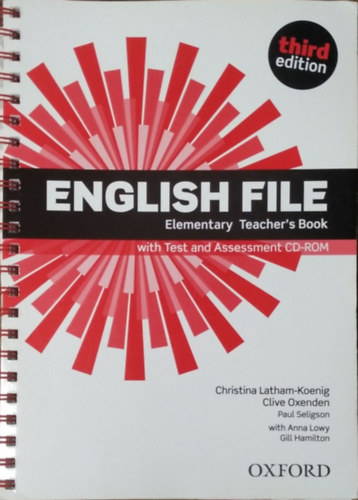 Clive Oxenden, Christina Latham-Koenig, Seligson: English File Elementary Teacher's Book - 3rd edition