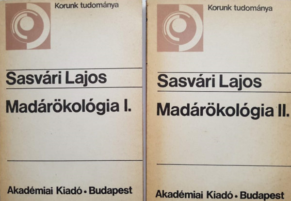 Sasvári Lajos: Madárökológia I-II.