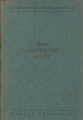 G. Chauer: Cantebury mesék