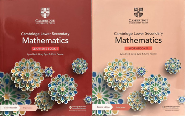 Lynn Byrd - Greg Byrd - Chris Pearce: Cambridge Lower Secondary Mathematics 9 - Workbook + Leaner's Book (2nd ed.)