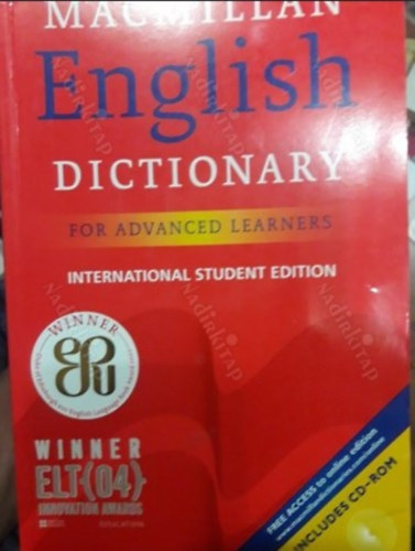 : Macmillan english dictionary for advanced learners