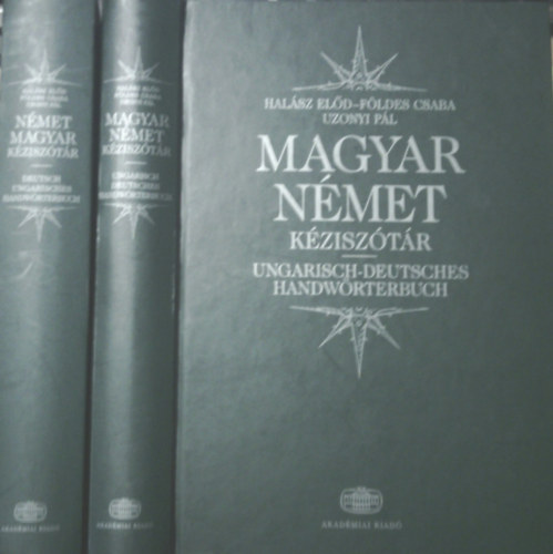 Halász Előd: Magyar-Német és Német-Magyar kéziszótár