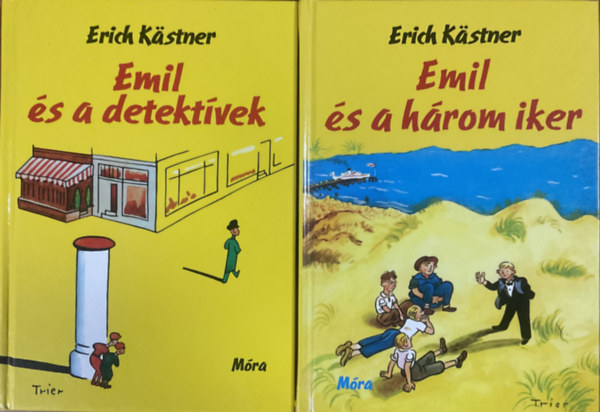 Erich Kästner: Emil és a detektívek + Emil és a három iker