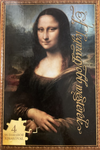 : A legnagyobb mesterek (puzzle 4x96 db-os kirakóval)