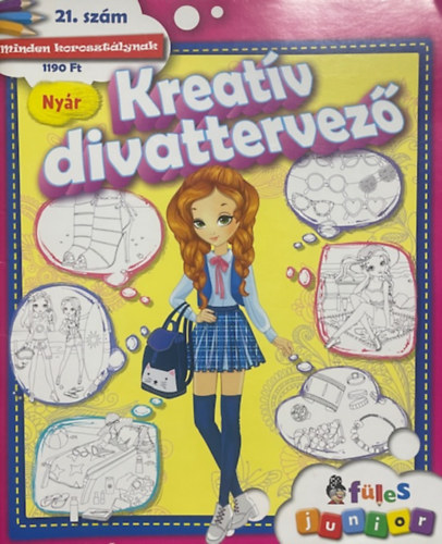 : Füles junior - Kreatív divattervező - Nyár - 21. szám