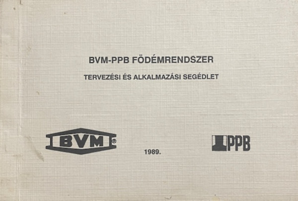 : BVM-PPB födémrendszer tervezési és alkalmazási segédlet