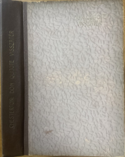 G.K Chesterton: Don Quijote visszatér