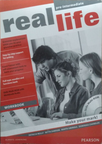 Patricial Reilly - Retta Dawson - Marta Uminska - Dominika Chandler: Real Life - Pre-Intermediate Worbook with Skills Multi-ROM