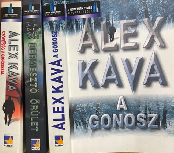 Alex Kava: A gonosz + Dermesztő őrület + Szövetség a gonosszal (3 kötet)