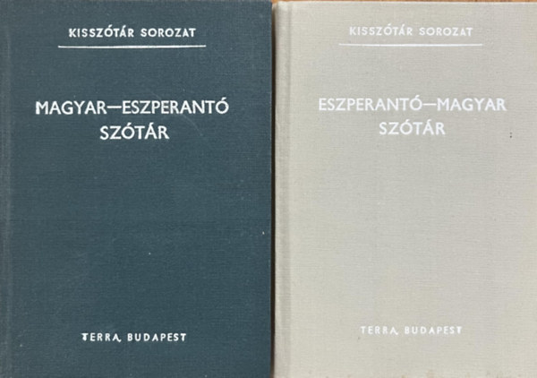 Alfonz Pechan: Eszperantó-magyar, magyar-eszperantó szótár