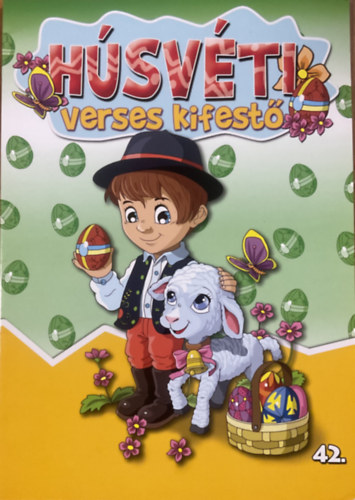 : Húsvéti verses kifestő