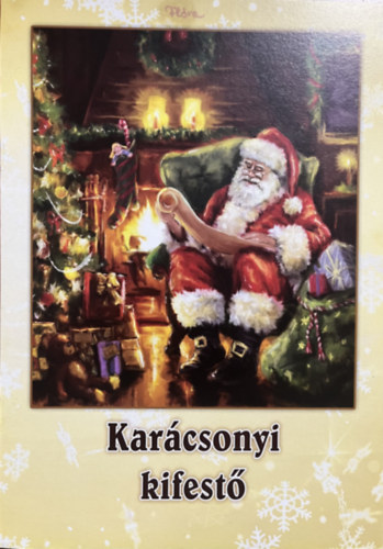 : Karácsonyi kifestő