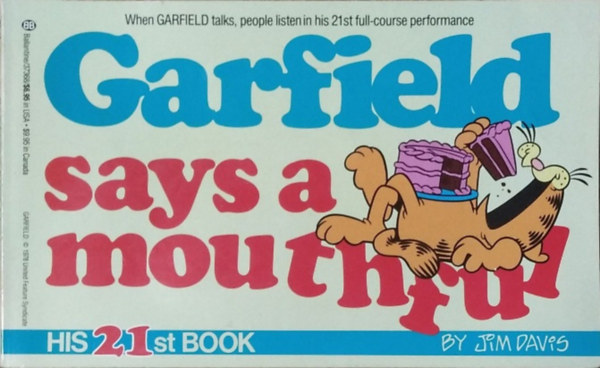 Jim Davis: Garfield Says a Mouthful
