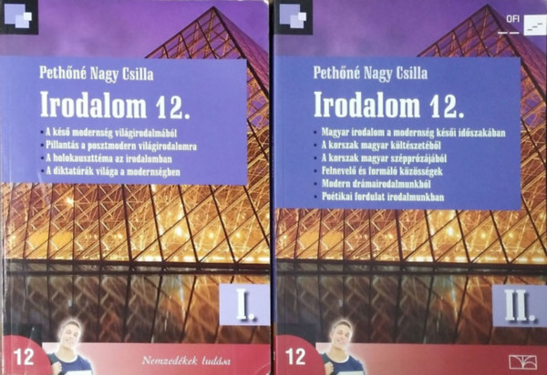 Pethőné Nagy Csilla: Irodalom 12. I-II. kötet