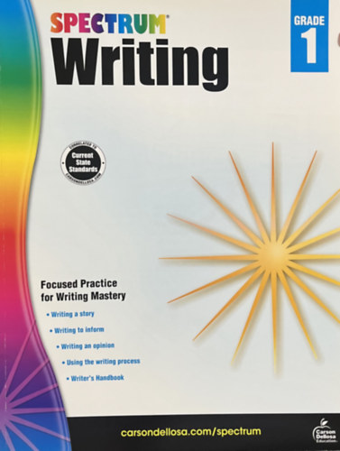 : SPECTRUM Writing - Grade 1