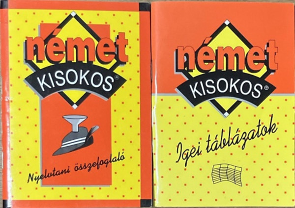 Maros Judit: Német Kisokos - Nyelvtani összefoglaló + Igei táblázatok (2 kötet)