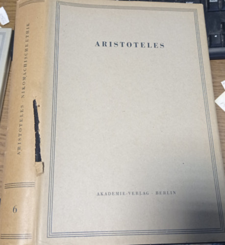 Aristoteles, Franz Dirlmeier: Nikomachische Ethik