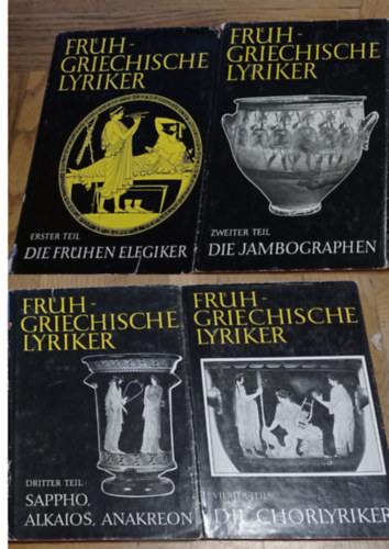 Zoltan Franyó, Bruno Snell, Herwig Maehler: Frühgriechische Lyriker I-IV.