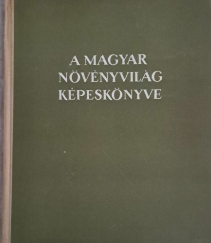 Vajda Ernő: A magyar növényvilág képeskönyve