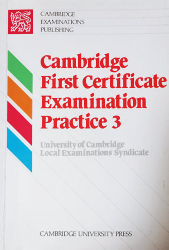 : Cambridge First Certificate Examination Practice 3