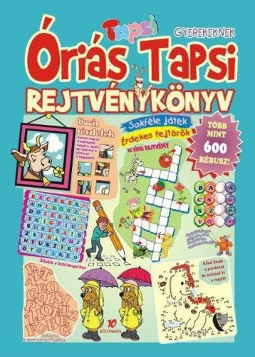 Balog László: Óriás Tapsi Rejtvénykönyv gyerekeknek