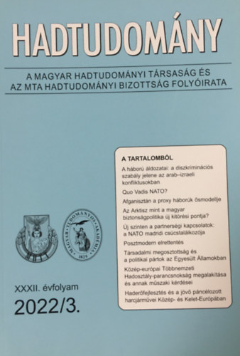 : Hadtudomány 2022/3. szám XXXII. évf.