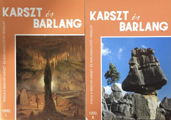 : Karszt és barlang 1990/I-II.