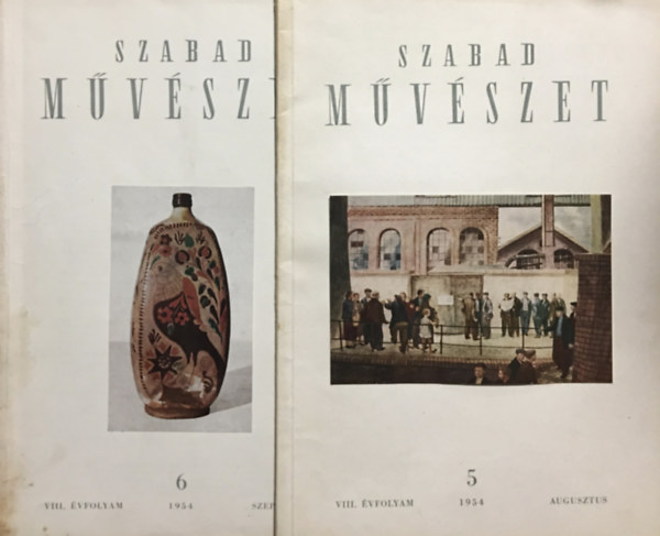 Lapkiadó Vállalat: Szabad Művészet 1954/ 5-6. szám - VII. évf.