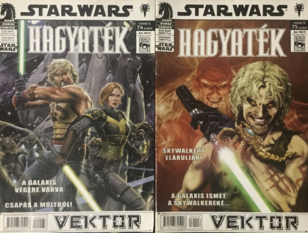 Láng István (szerk.): Star Wars - Hagyaték - Vektor 74-75. szám (2009/5+6.)