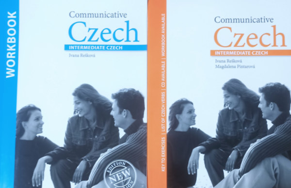 Rešková Ivana- Pintarová Magdalena: Communicative Czech (Intermediate) Student Book + Workbook (cseh nyelvkönyv angol nyelven)