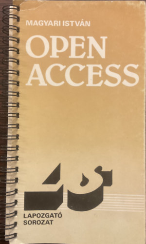 Magyari István: Open access