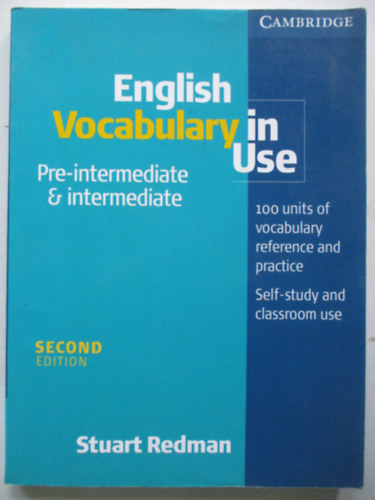 Stuart Redman: English Vocabulary in Use - pre-intermediate, intermediate