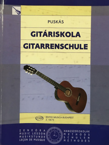 Puskás Tibor: Gitáriskola / Gitarrenschule