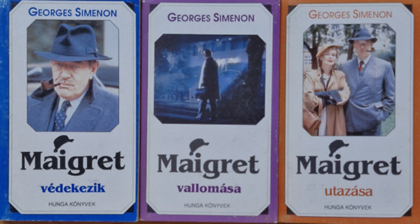 Georges Simenon: Maigret védekezik + Maigret vallomása + Maigret utazása (3 kötet)