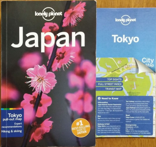 : Japan (Lonely Planet) - Toyo pull-out map