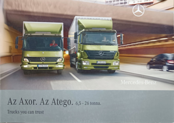 Mercedes-Benz: Axor - Atego (6,5-26 tonna) katalógus